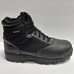 S.W.A.T Men’s Classic 6” Waterproof Black Boots, Size 14 Wide